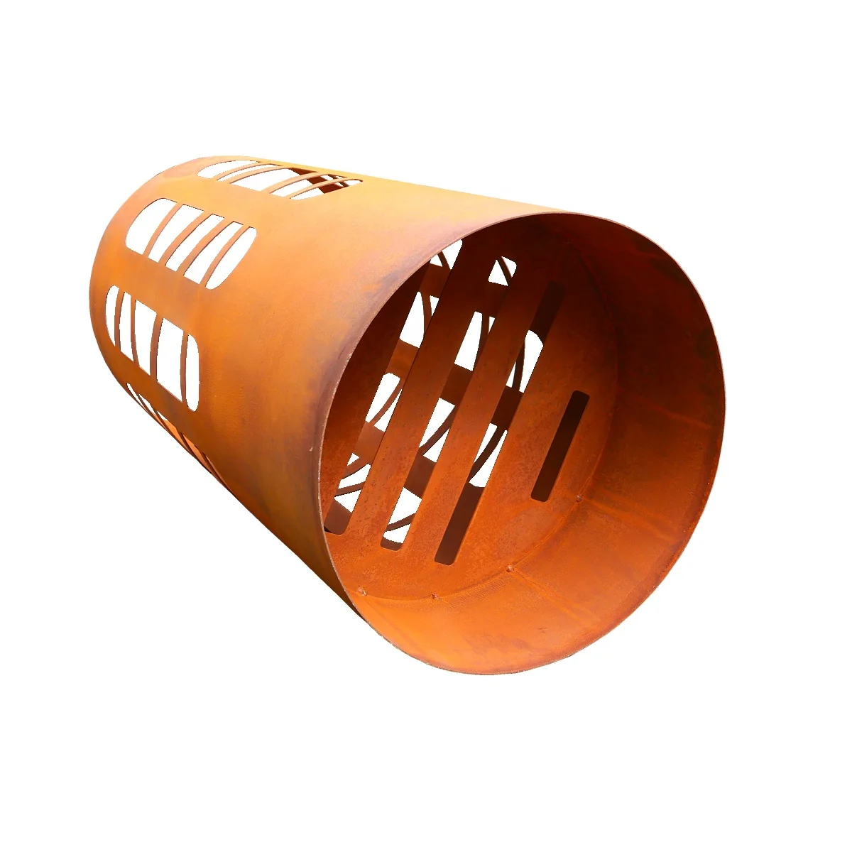 Custom Outdoor Corten Steel Round Fire Ring Fire Pit OEM Portable Foldable Steel Fire Pit