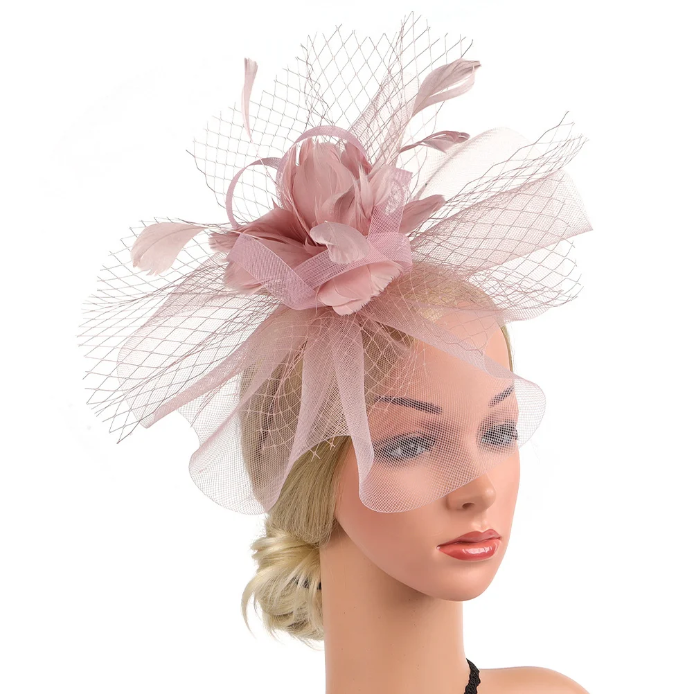 

Fascinator Hair Clip Headband For Women Wedding Tea Party Hat Church Event Dressy Fascinators Hair Accessories