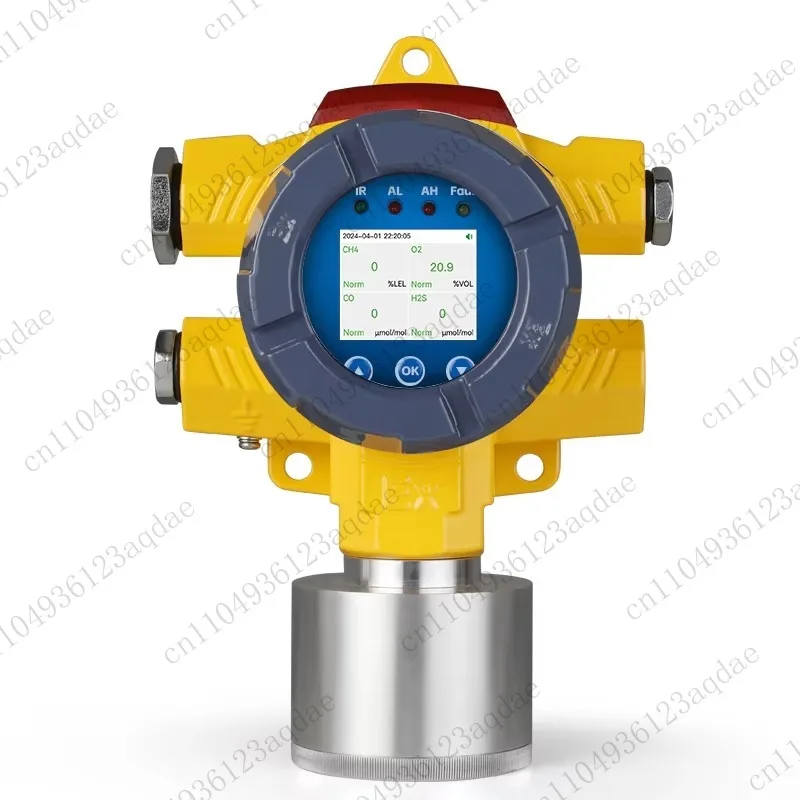 

Fixed Wall-Mounted Gas Detector Fixed 4-in-1 Gas Detector Gas Detector