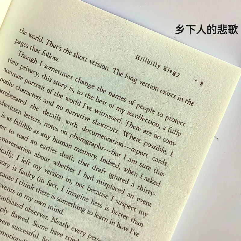 J. D. Vance's' Elegy for The Villager ': Karis' Memoirs of Family and Culture in English Paperback