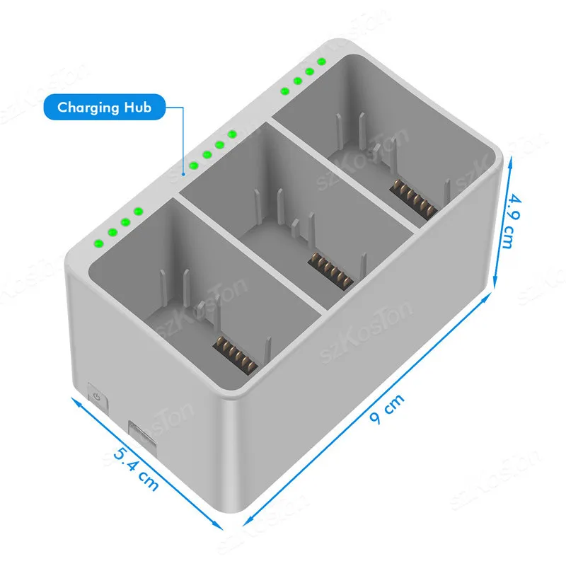 USB Battery Charger Flight Battery For Mini 3/Mini 3 Pro Fast Charging Charging Hub For DJI Mini 4 Pro Drone Accessories