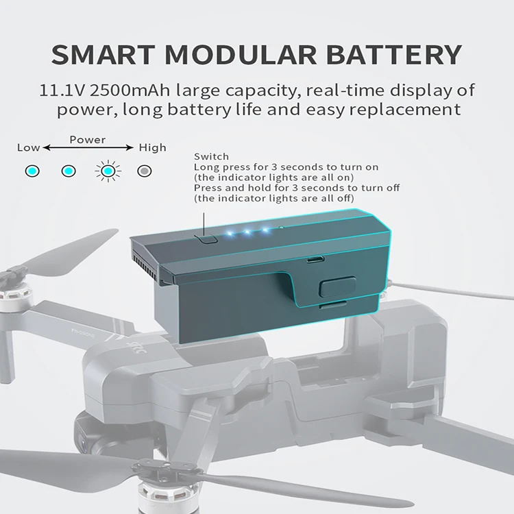 โดรน4K Pro F11, โดรนจีพีเอสมอเตอร์ไร้แปรงถ่านขนาดเล็กสำหรับกล้องโดรนแข่งขัน FPV แบบชาร์จไฟได้