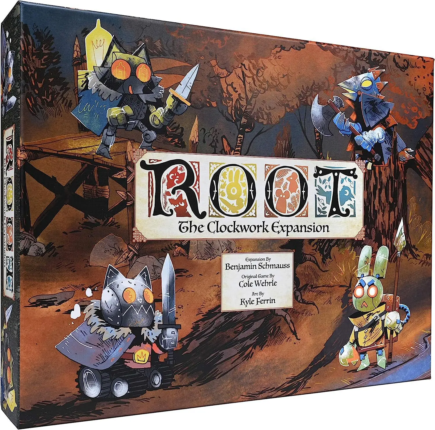 Basic version Leder Games Root card games The Riverfolk Expansion board games Intellectual development multiplayer strategy game