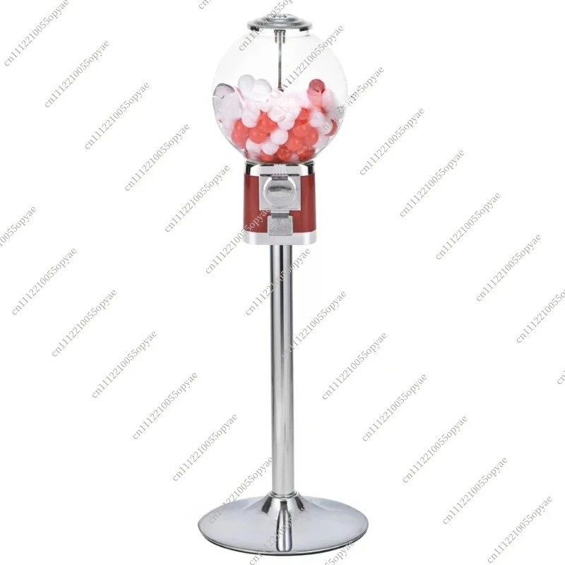 

32mm Bracket Vending Machine 300mm Large Capacity Coin Operated Gashapon Bouncy Ball Vending Machine