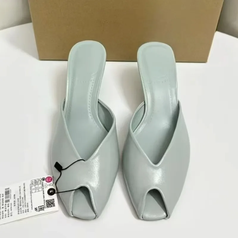 women-high-heels-sandals-peep-toe-patent-leather-slides-shoes-woman-designer-stilettos-elegant-sexy-ladies-mules-shoes-for-women