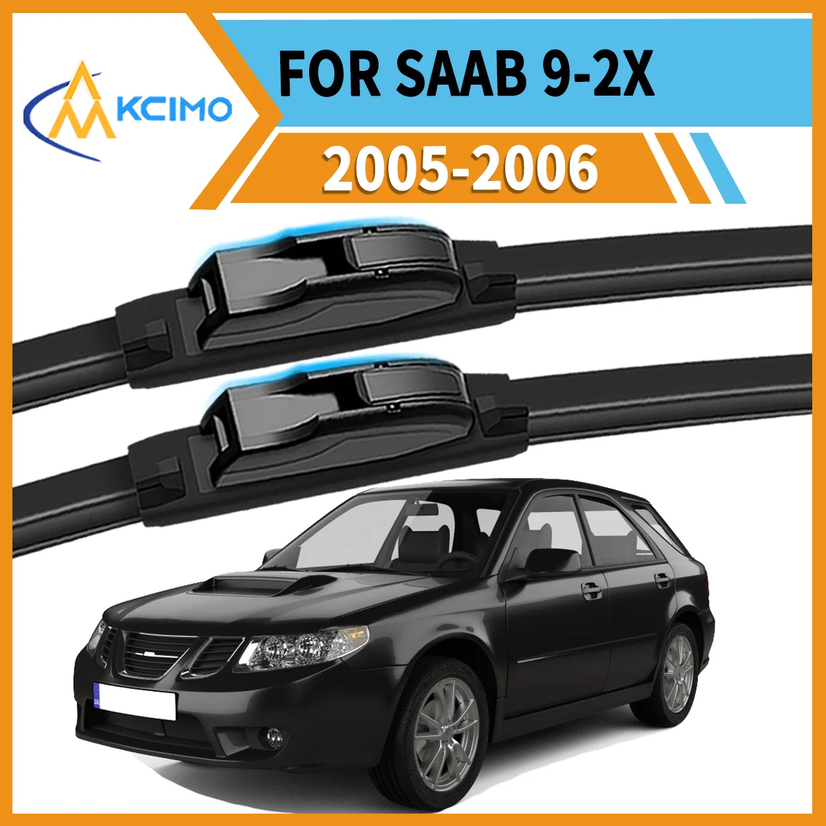 

Набор из 2 дворников для SAAB 9-2X 2005-2006: Улучшенная всепогодная производительность, без разводов, максимальная безопасность