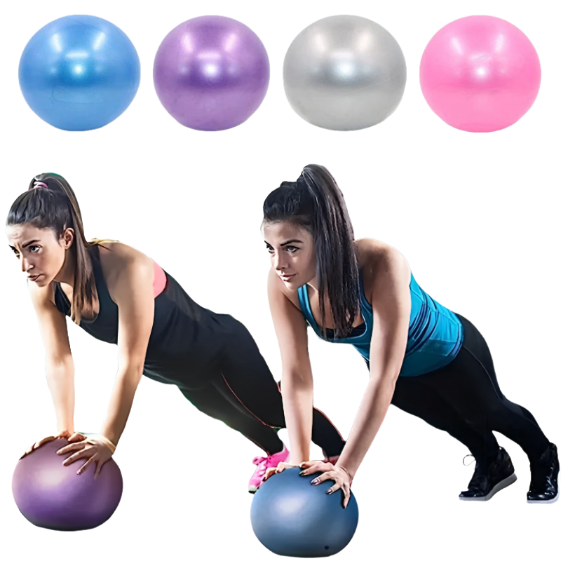  Yoga Pilates Explosion-Proof Ball Exercise Gymnastic Fitness Balance Gym Core Indoor Training Mini Balls Small Therapy Improves 