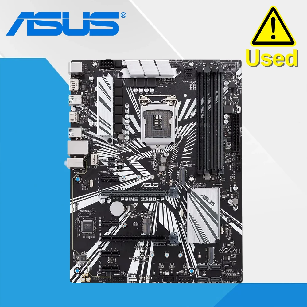 

ASUS Prime Z390-P LGA1151 (Intel 8th and 9th Gen) ATX Motherboard