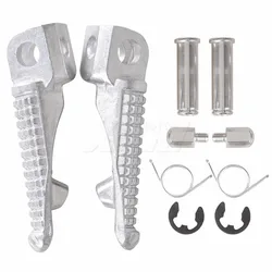 For Kawasaki Ninja 650R 2006 to 2013 ER-6N / ER-6F / ER6 2009 2010 KLE650 Versys 2008-2013 Motorcycle Front Footrests Foot pegs