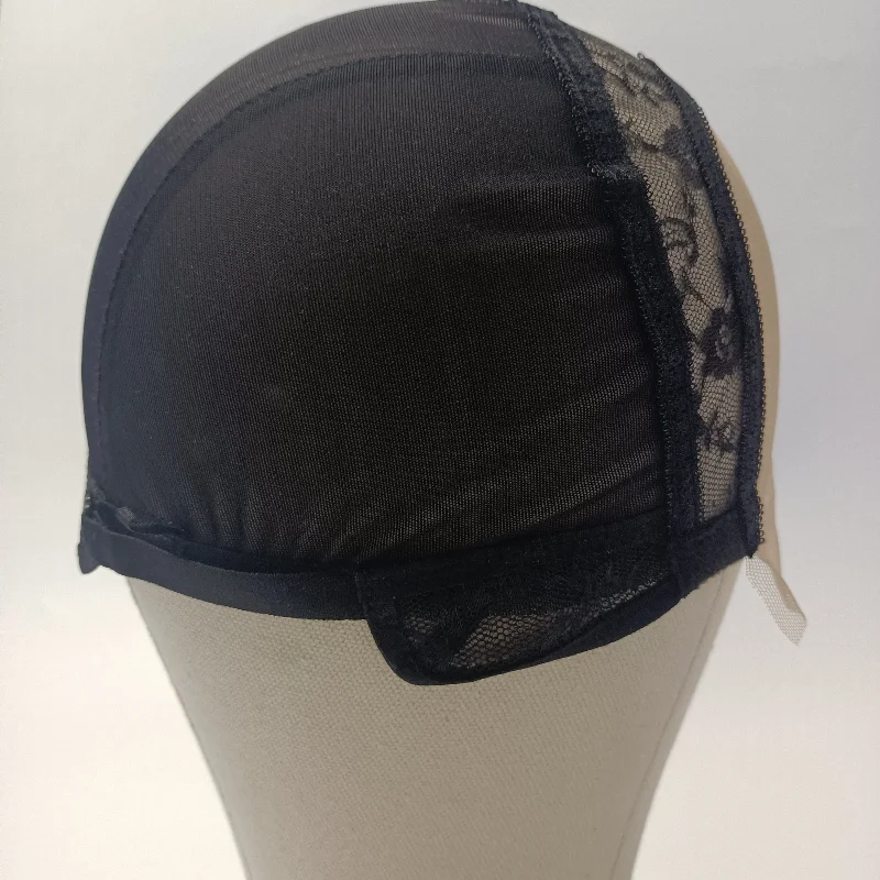 Vesta Hair 4x4 transparente Spitzen-Frontkappe für die Herstellung von Perücken, verstellbare Vekcro-Schnalle – Detail 4