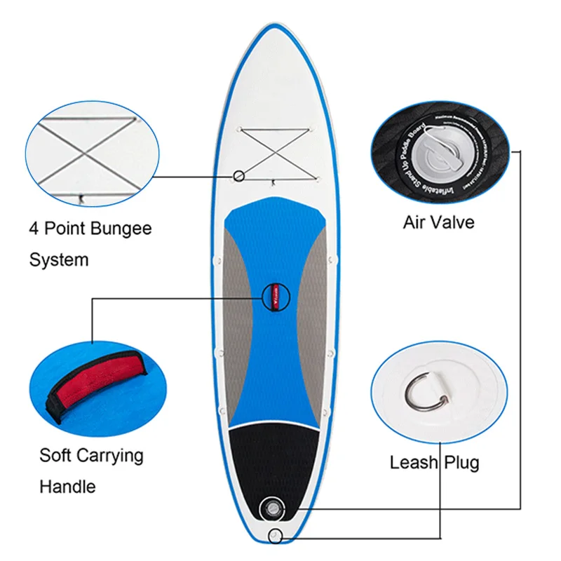 

Inflatable SUP - with High-Pressure Pump Accessories