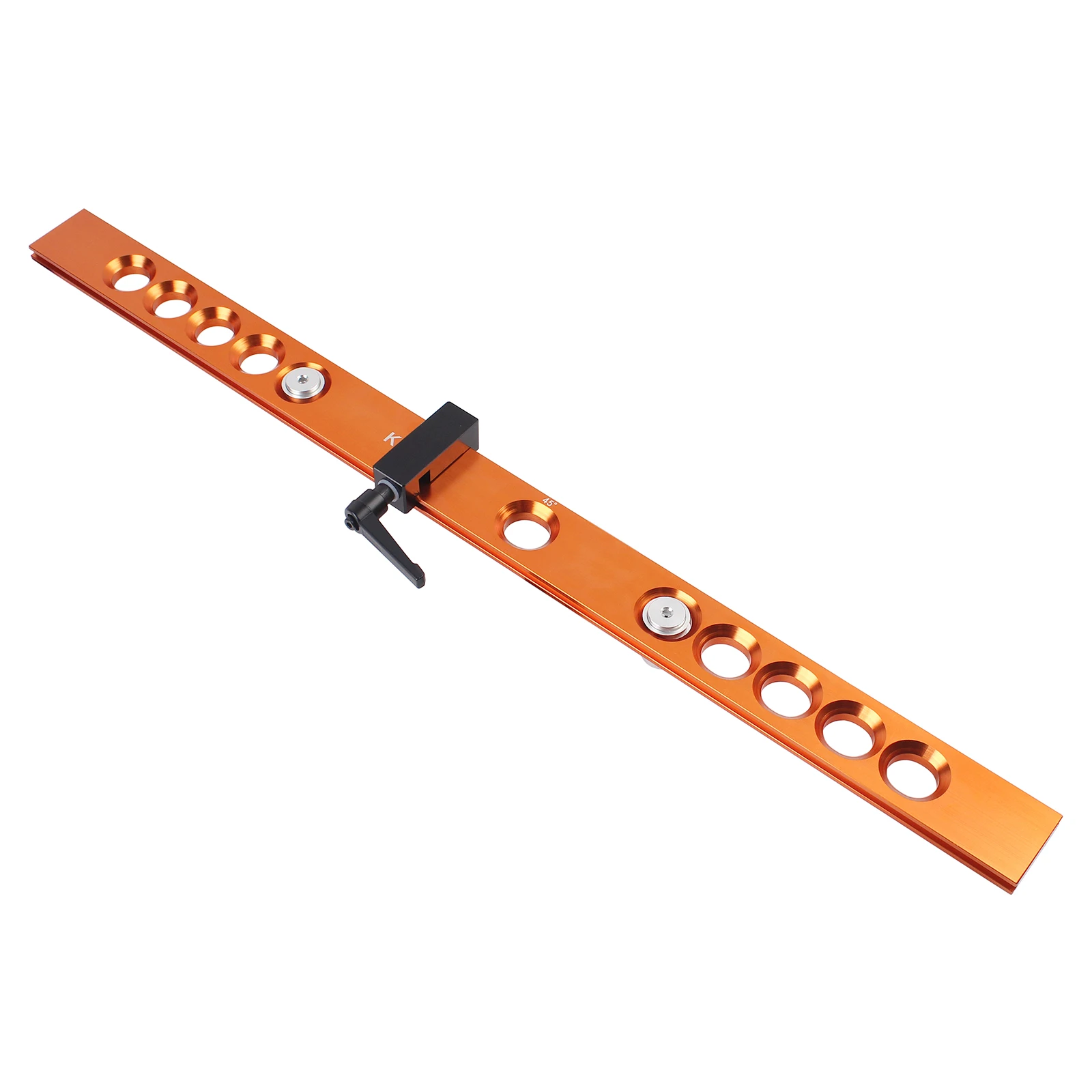 Woodworking Hole Table Fence Support Auxiliary Fixator, Positioning Ruler For MFT Workbench Accessory Woodworking For 20mm Hole