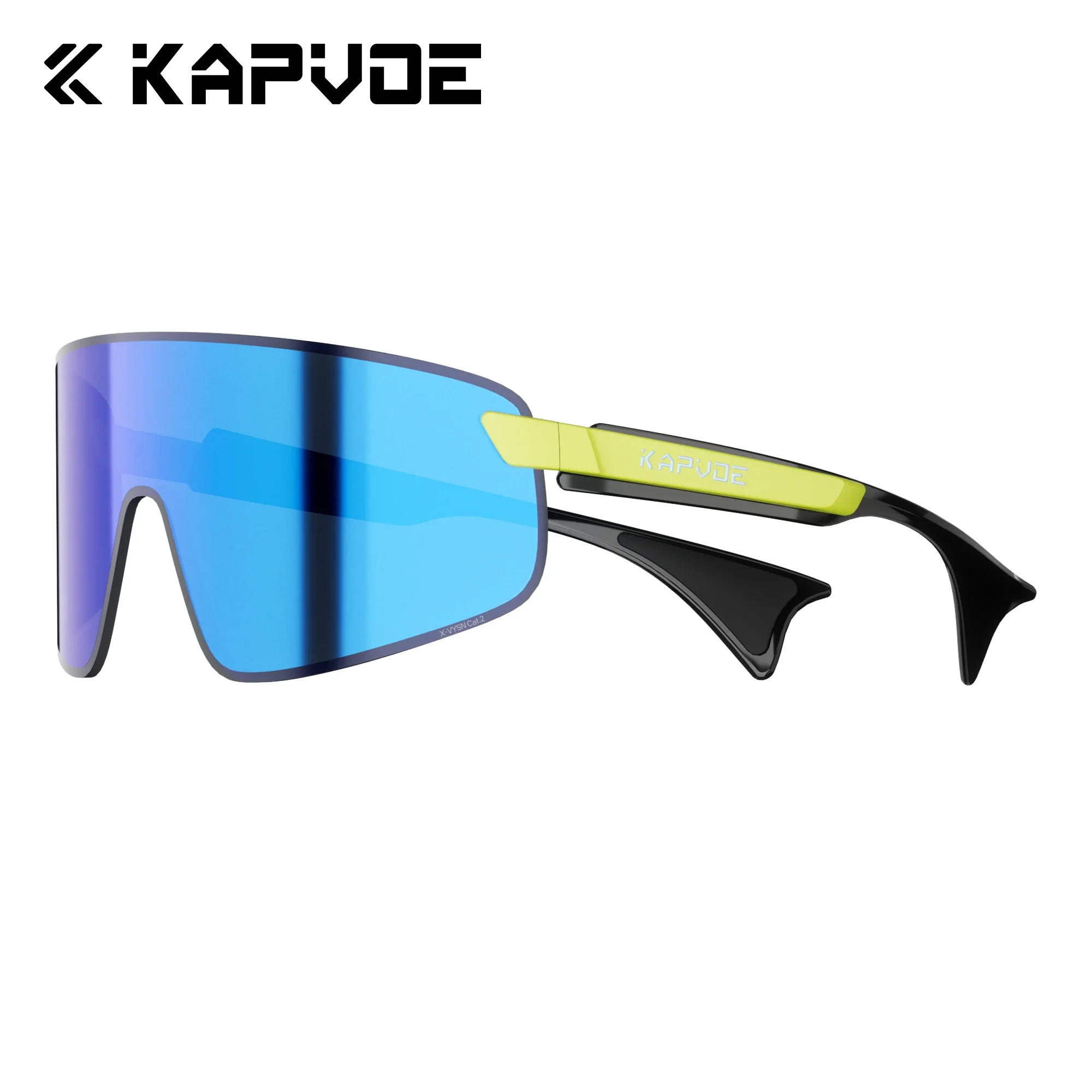 KAPVOE Professionelle Trail-Running-Sonnenbrille Sportliche Ultraleichte Trail-Running-Brille für Männer und Frauen Outdoor-Radfahren Wandern Marathon – Detail 8