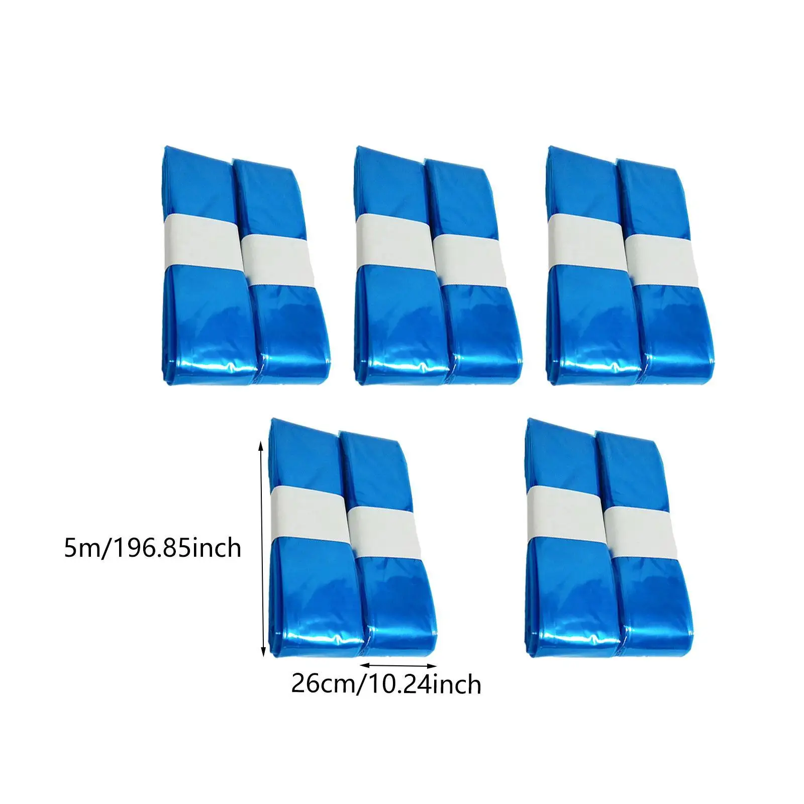 10 sacchetti per pannolini usa e getta per bambini, fodere spesse per secchielli, robusti ricariche per pannolini da esterno, cucina, campeggio, bagno