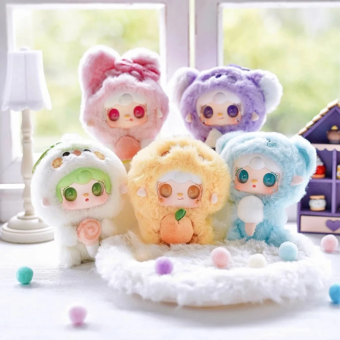 

YookiV10Hug Food Store Serie Blind Box Plush Toy Doll Cute Animal Mysteriou BoxBag Decoration Collection Cute Doll Keychain Gift