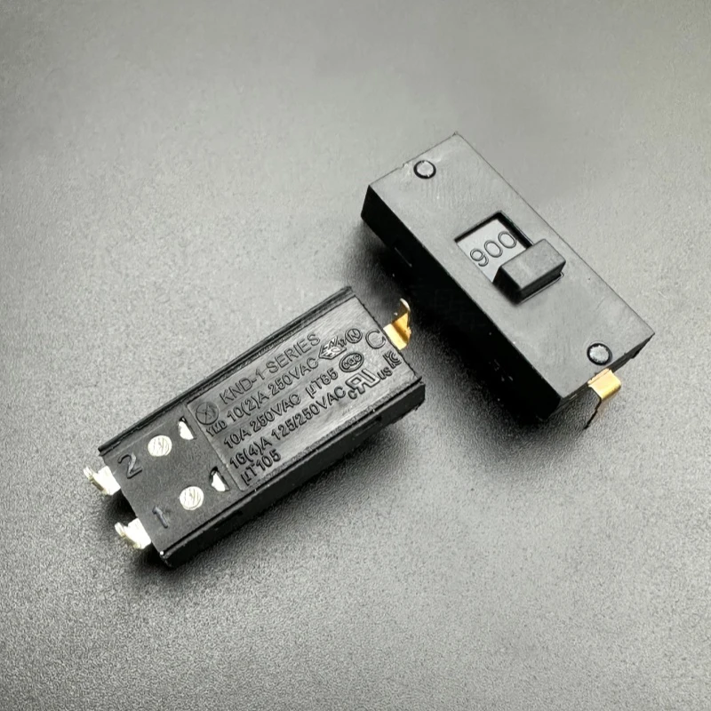 KND-1 series 3-pin 2-position toggle switch for hair dryer sliding switch, 10A250V