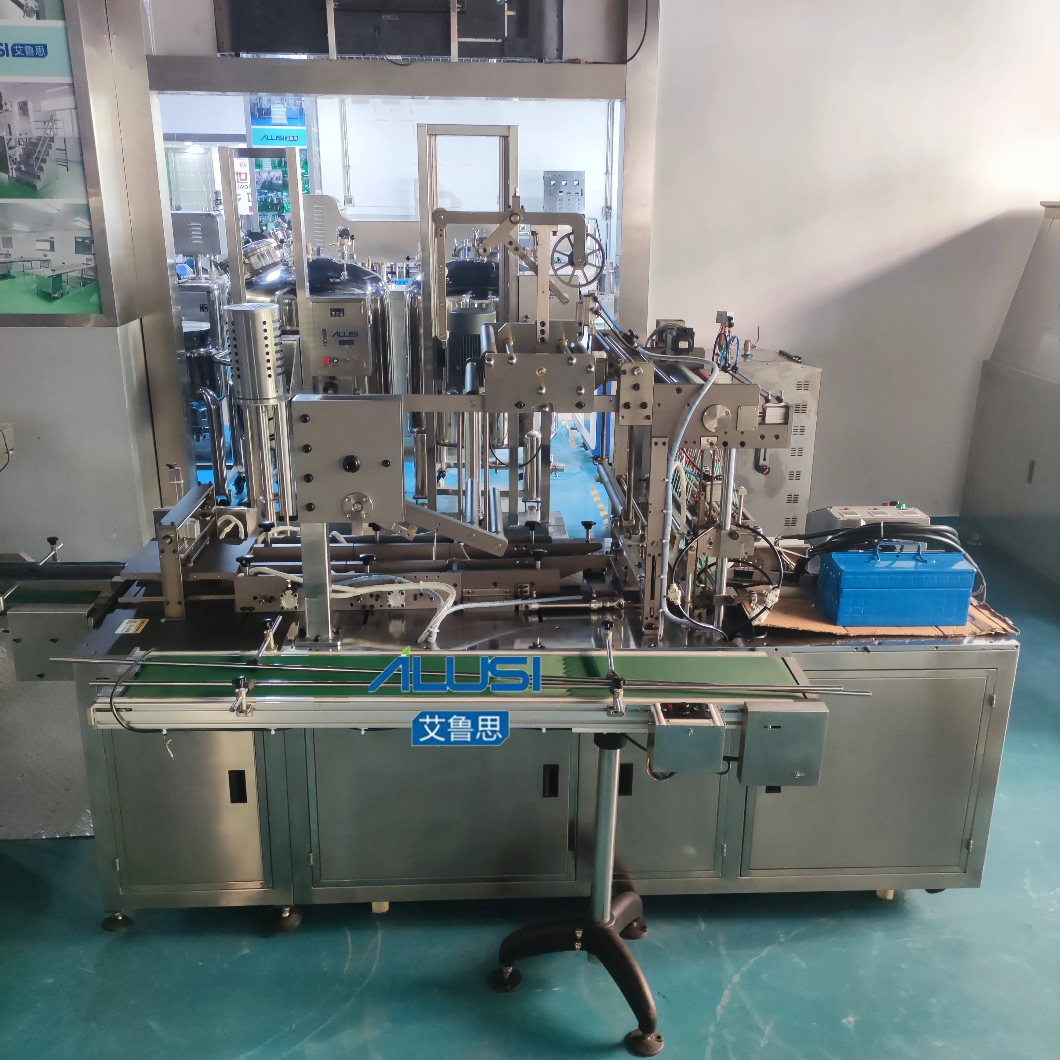 Manufacturing Machinery High Productivity Box Packaging Transparent Film Bag Packaging Machine Automatic Machine