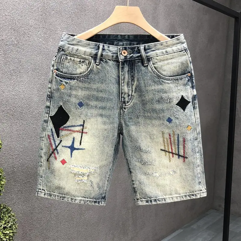 Blue shorts