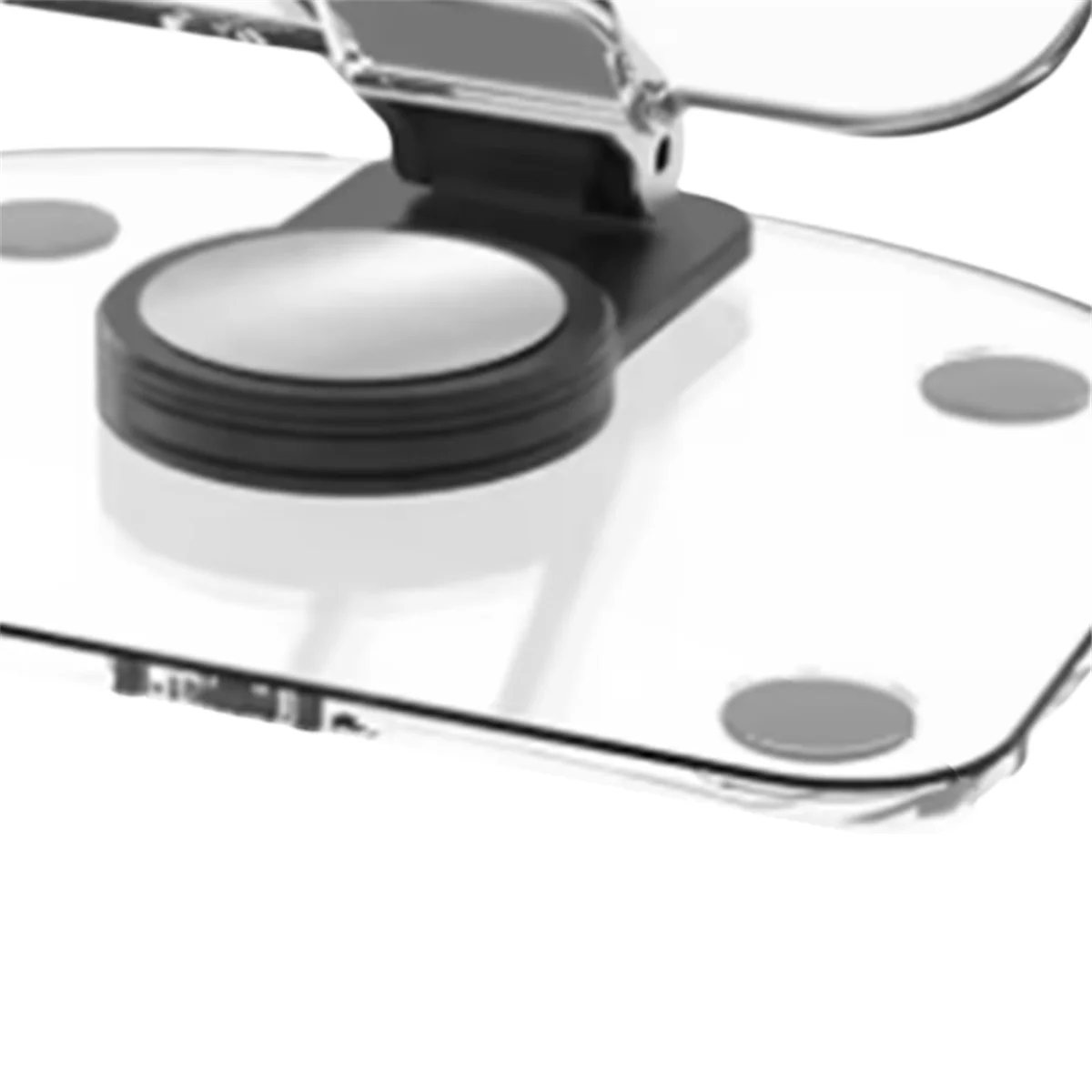 Acrylic Tablet Stand 360° Rotation Adjustable Phone Bracket Folding Anti-Slip Holder for 4.7-13inch Stand