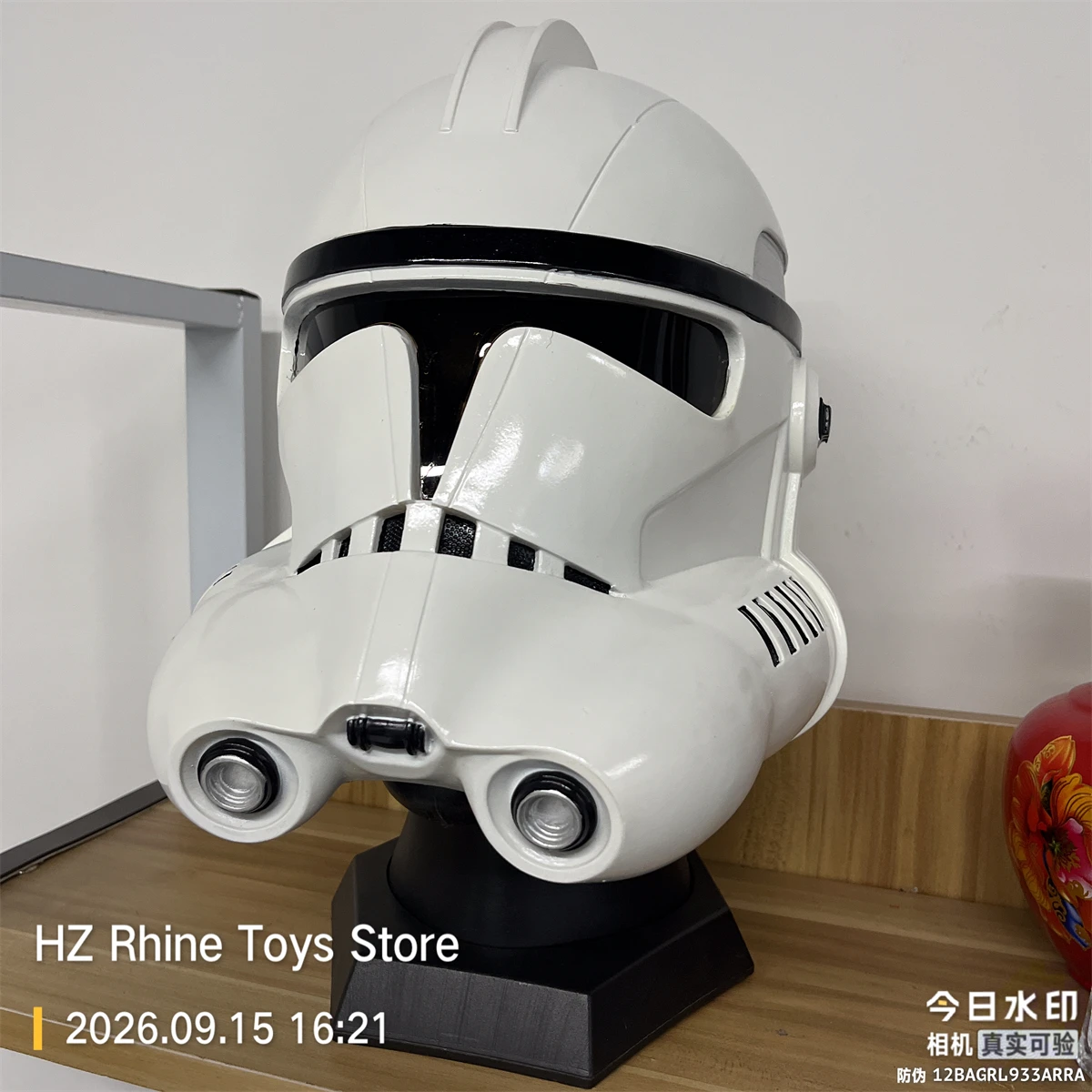 SW Clone Trooper Helmet Clone Trooper 2Wars Commander Cosplay Helmet Resin Roleplay Mask Prop for Fans Birthday Gift TK039