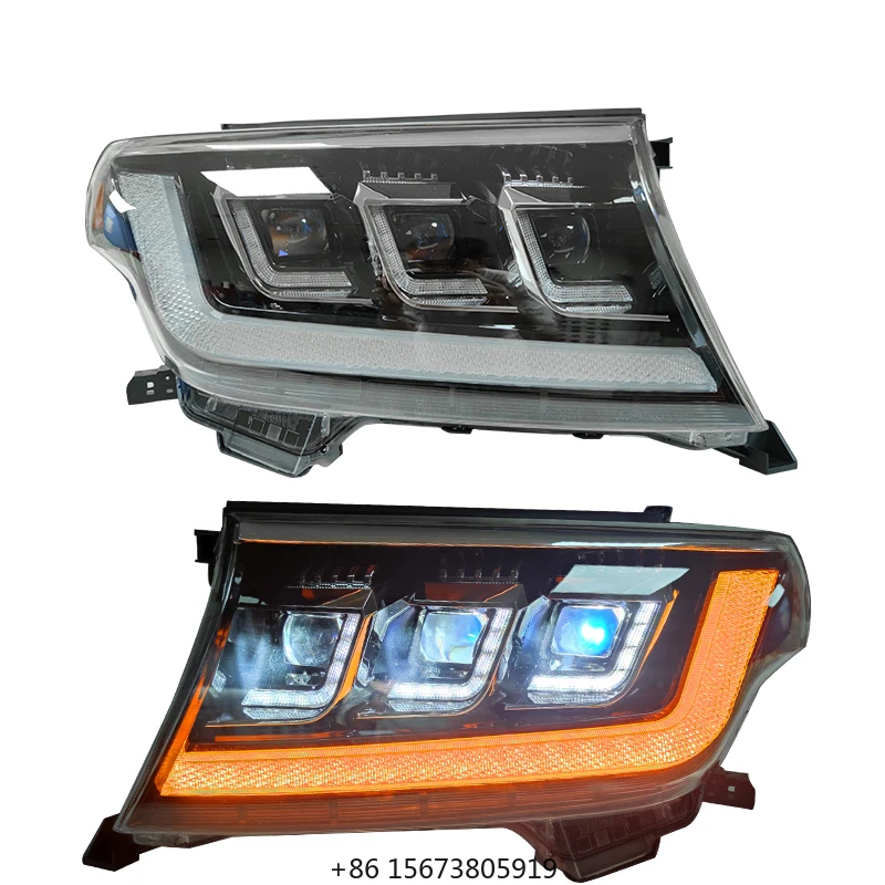 

Высококачественные светодиодные фары для Toyota Land Cruiser 200 (LC200) 2007-2015 годов выпуска