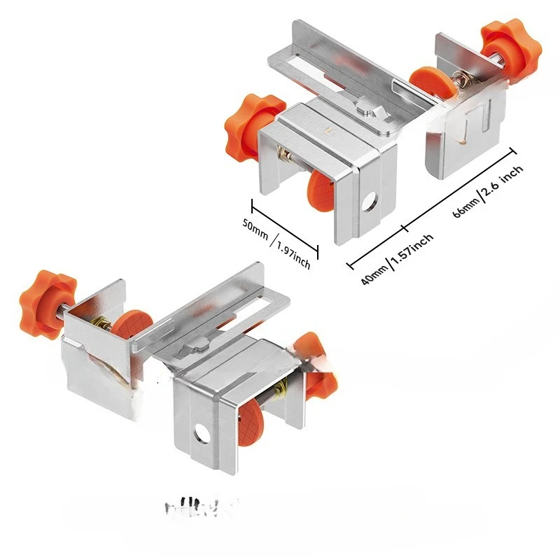 High drawer clip margin, adaptive multi-specification drawer panel fixing artifact