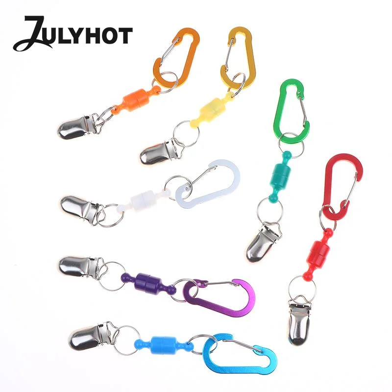 Magnetic Hook Golf Magnetic Hat Clip Glove Clip Towel Clip Strong Magnetic Buckle Keychain Anti-Lost Carabiner