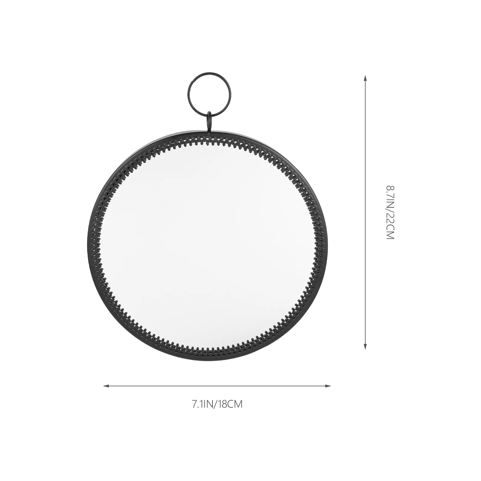 Vanity Mirror for Bathroom Round Mirrors Makeup with Magnification Hanging Living