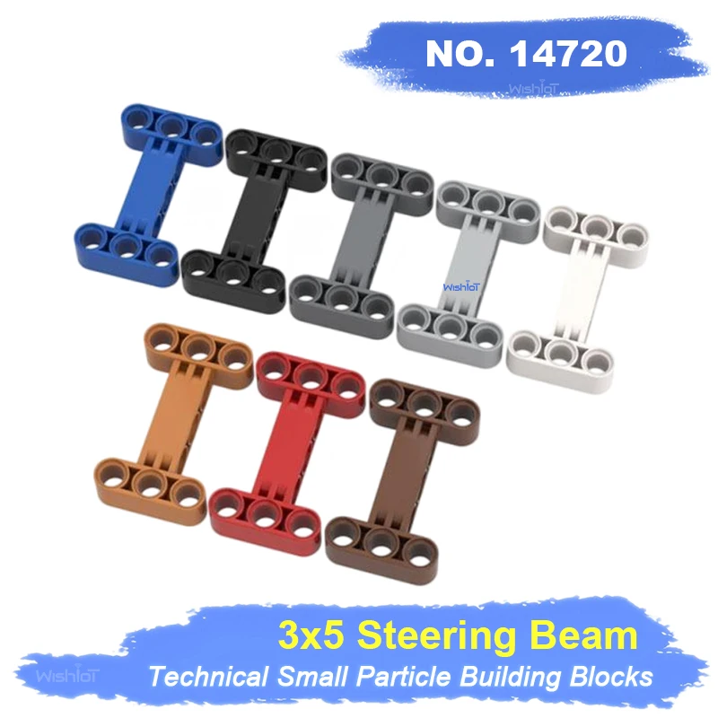 

14720 Modified H-Shape Thick 3 X 5 Perpendicular Bricks Collections Bulk Modular Toys For Technical MOC DIY 1Pcs Building