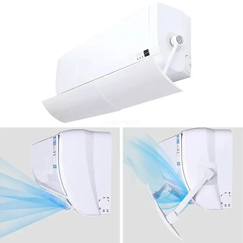 Retractable Air Conditioner Air Deflector Universal Scalable Air Conditioning Deflector Air Diverter Cover Telescopic