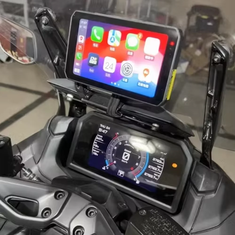 For TMAX 560 T-max 560 T MAX 560 2022 2023 Motorcycle Phone Extension Holder Stand GPS Navigation Bracket Cellphone Bracket