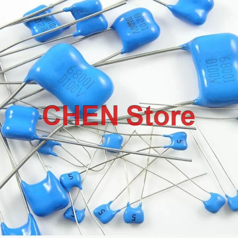 

10PCS/lot ElecFish MBL 1000pf~10000pf 100V 5% 1200PF 2200PF 4700PF 6800PF 9100PF Silver Mica Capacitor CMDB2A free shipping
