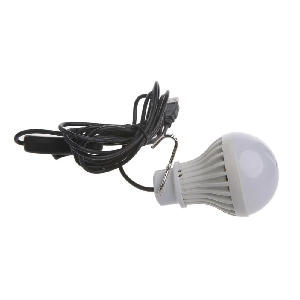 

5W USB Touch Dimmable LED Bulb Portable Emergency Lantern Camping Hiking Kitchen Garage Room Hook LED Camping Lantern