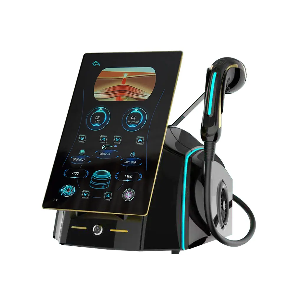 Portable Electromagnetic Machine Pain Relief Dysfunction Acoustic Cellulite Removal Focus Shock Wave Equipment  Machine