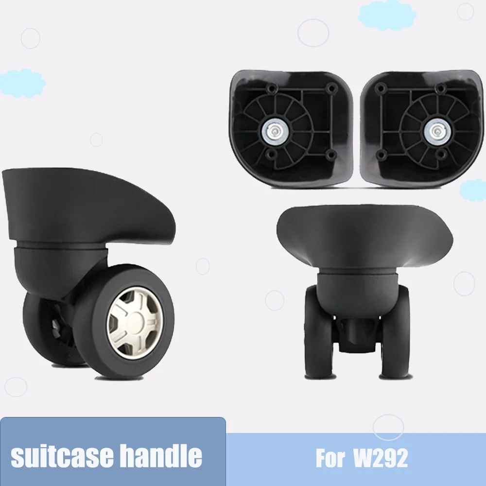 Replacement Trolley Wheels For Luggage Universal Fit For Suitcase Travel Bag 360 Rotation Spinner Wheels