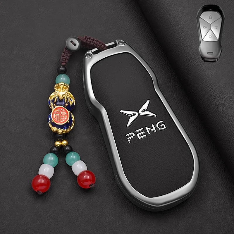 Autoschlüsseletui für Xpeng Xiaopeng G6 2025 2026, Auto-Styling-Schlüsselanhänger, Fernbedienung, Dekoration, Abdeckung, Muschel, Ringhalter, Anhänger, Zubehör – Detail 8