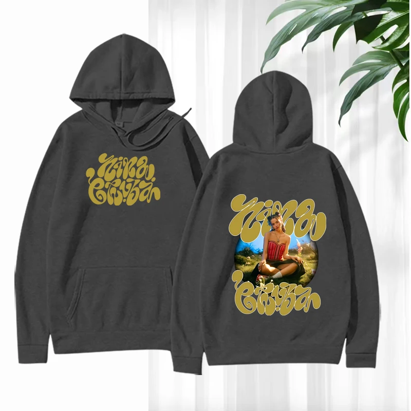 Nina Chuba 90s Style Classic hoodie 2025 men’s women vintage Long sleeve Sweatshirt with print Graphics oversized hoodie unisex