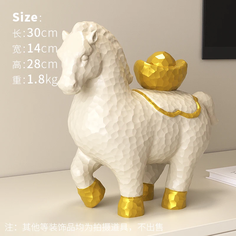 entrance ornament, modern high-end living room, TV cabinet, study office, hom e decoration