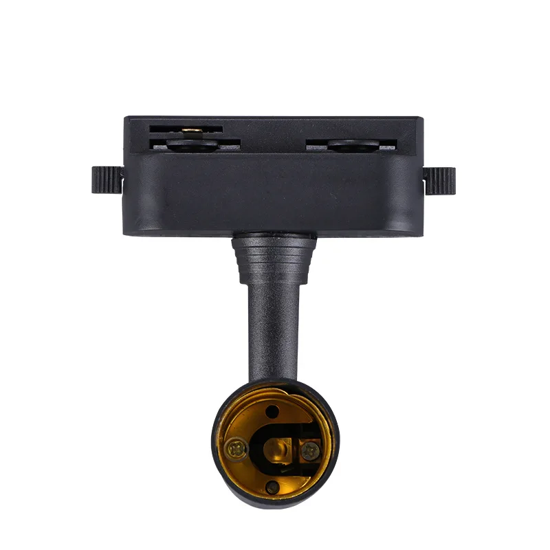 

5pcs LED Rail Lamp Holder Two-wire Rail Spotlight Connector Lamp Holder E27
