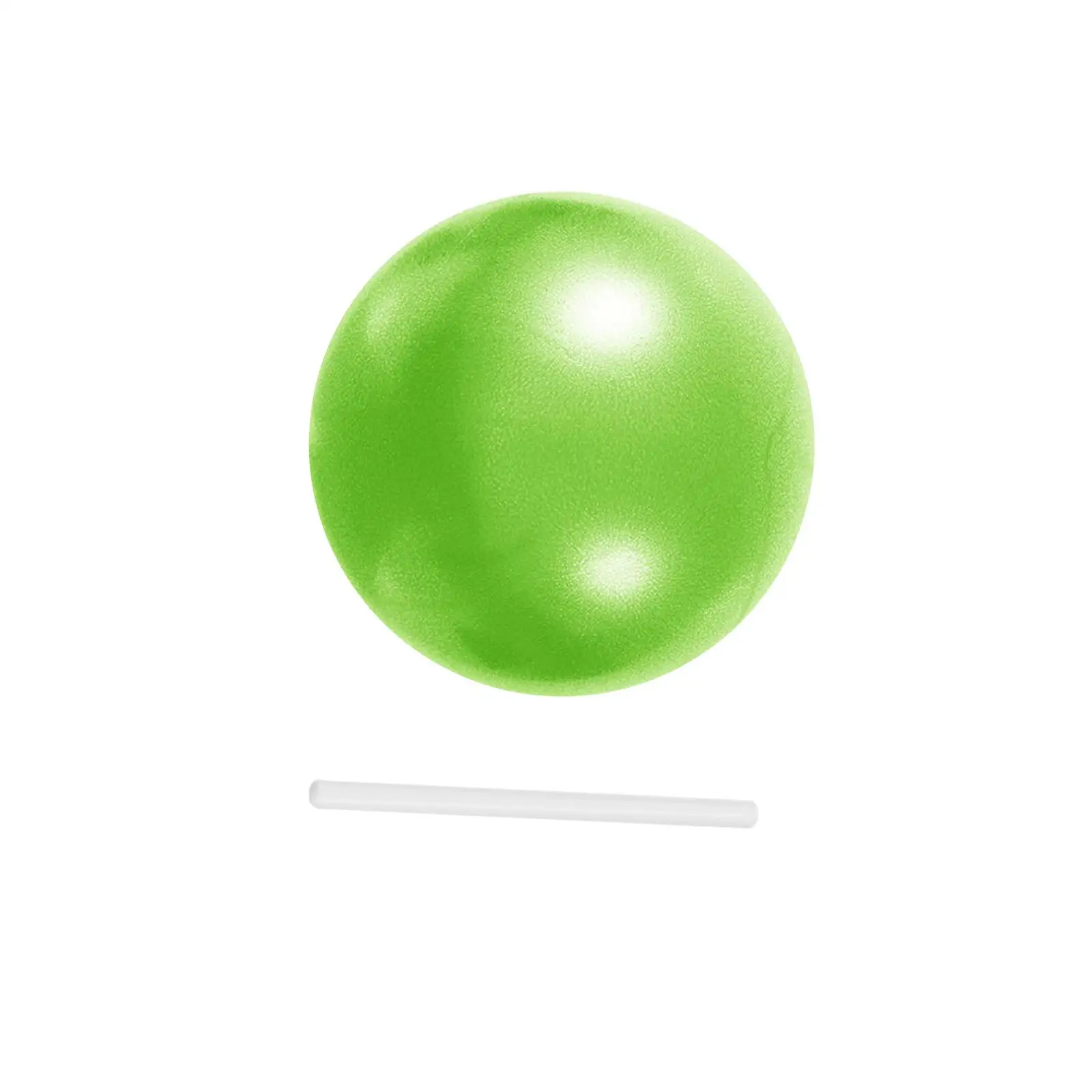 2xSmall Pilates Ball Heavy Duty Workout Ball for Home Gym Balance Green