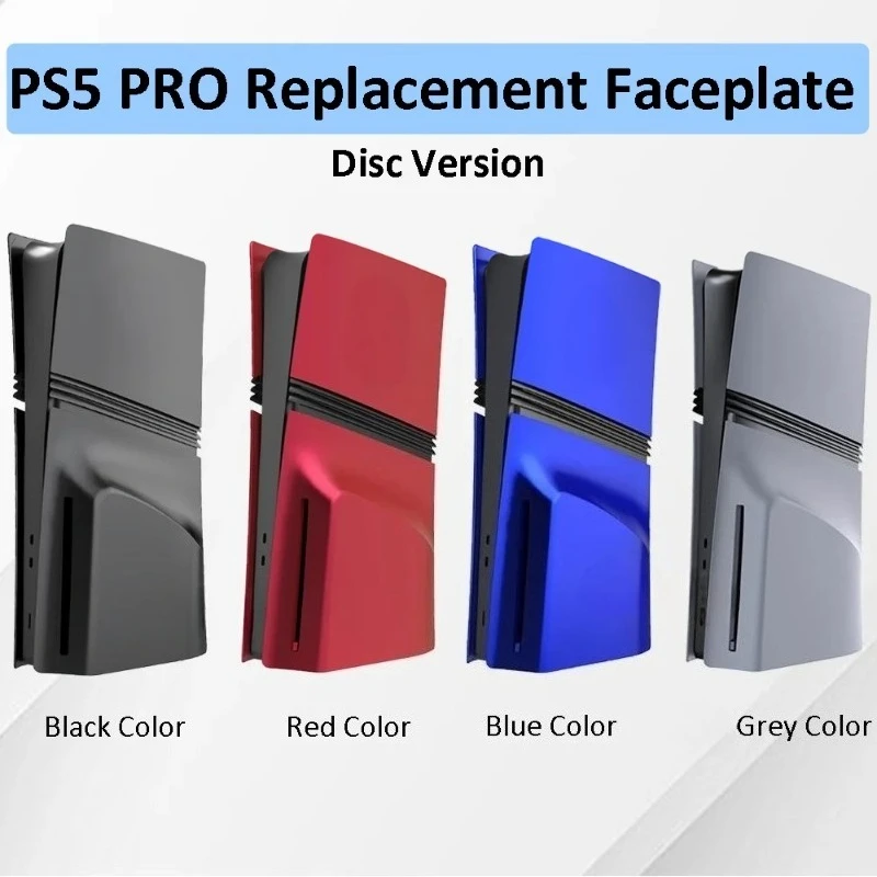 

For PS5 Pro Disc/Digital Edition Replacement Face Plate Console Cover ABS Hard Case Anti-Scratch Faceplate Case Cover Shell Case