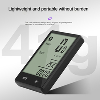 WSKEJI Bicycle Computer Outdoor Cycling Waterproof Odometer Cycling Accessories Bicycle Multifunction Wireless Code Meter