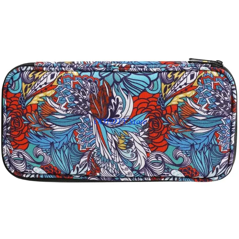 

367A Knitting Accessory Case Zippered Closures Tear Resistant Fabric for Crochet