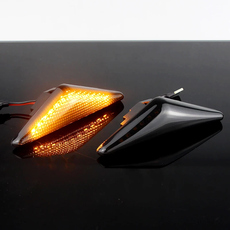 

2PCS for Ford Focus MK1 Europe Model Mondeo MK3 Second Generation - LED Dynamic Side Marker Lights Turn Signal Sequential Lamp