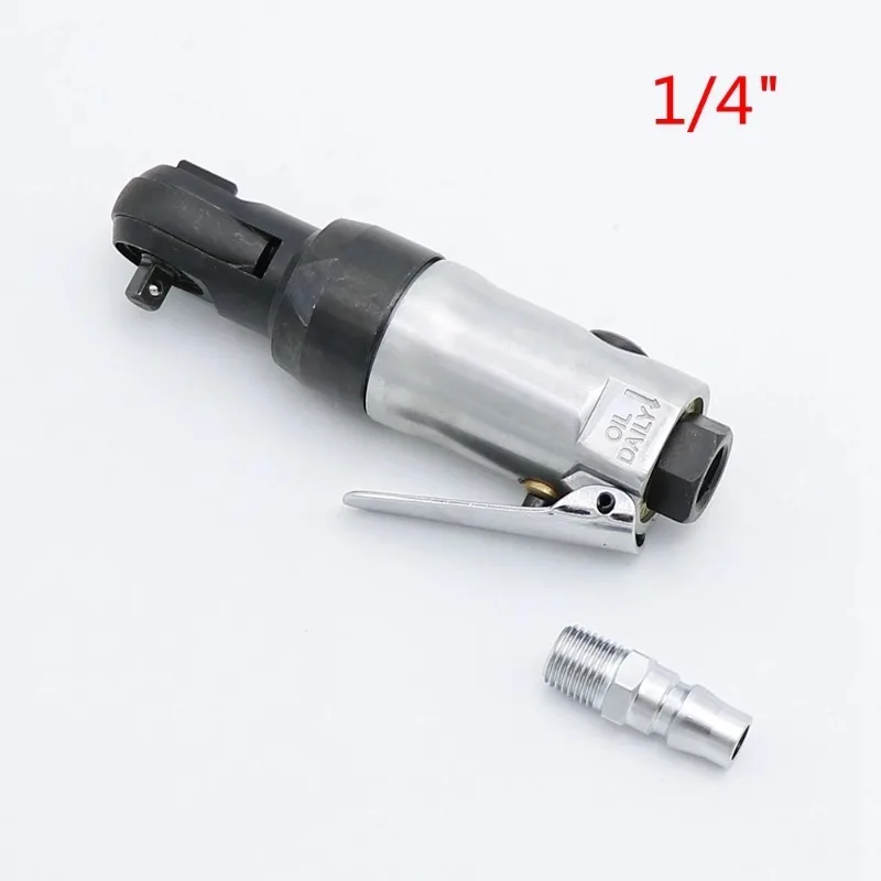 

1/4" 3/8" Pneumatic Air Wrench Square Drive Straight Shank Pneumatic Air Ratchet Wrench Professional Tool