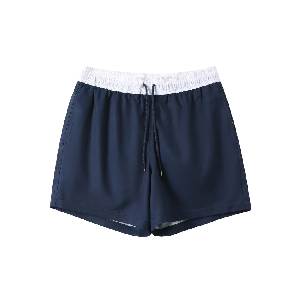 VNRY 2024 Men Summer Swim Shorts Casual fashion beach Swimming male board shorts comfortale pants navy blue lounge shorts