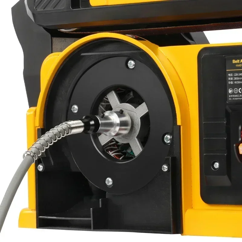 650W 100x914mm Riemzender 150mm Schijfschuurmachine Bench Belt Disc Sander