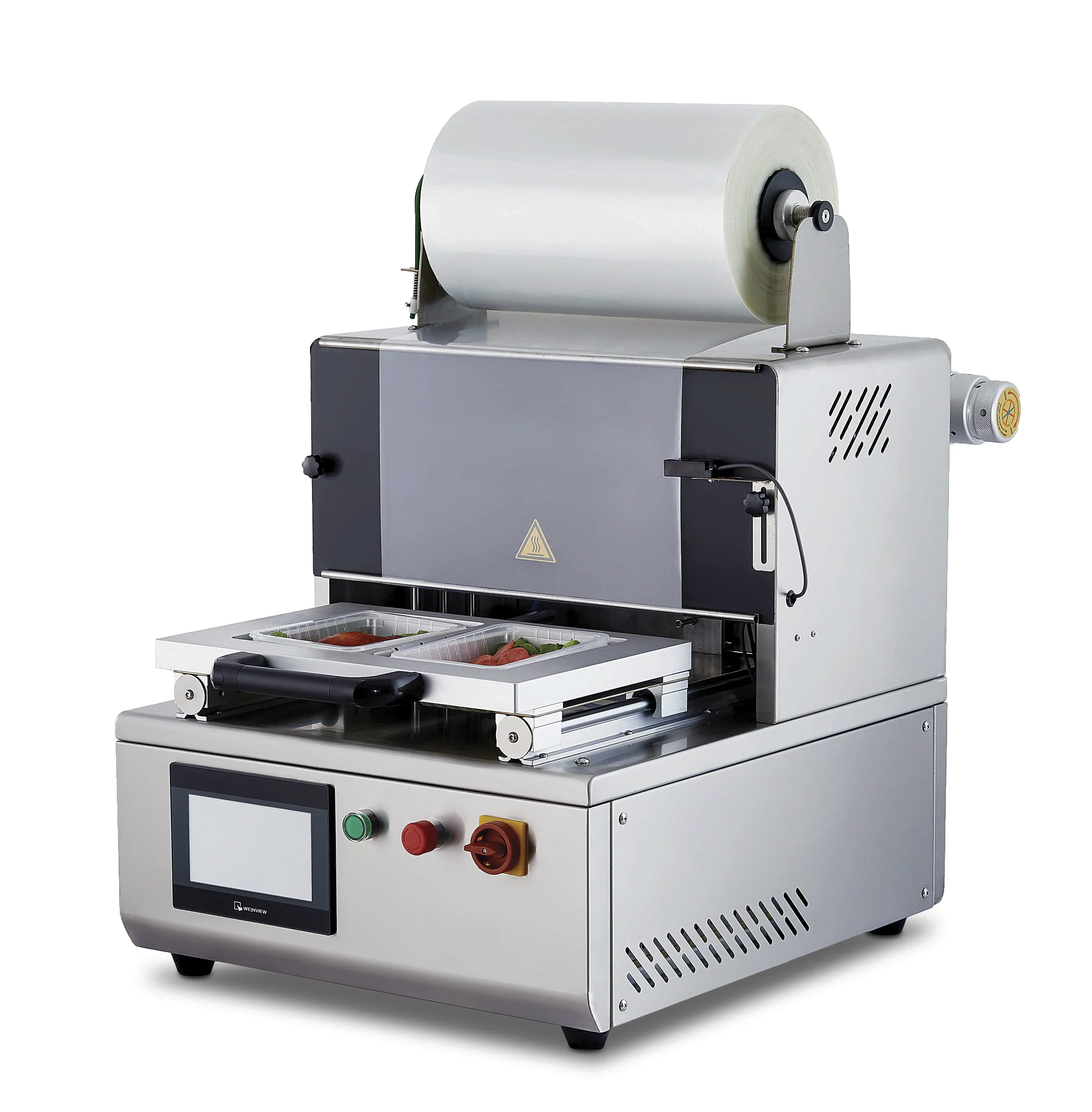 DJT-400G Household Modified Atmosphere Packaging Tray Sealer with Customized Tray