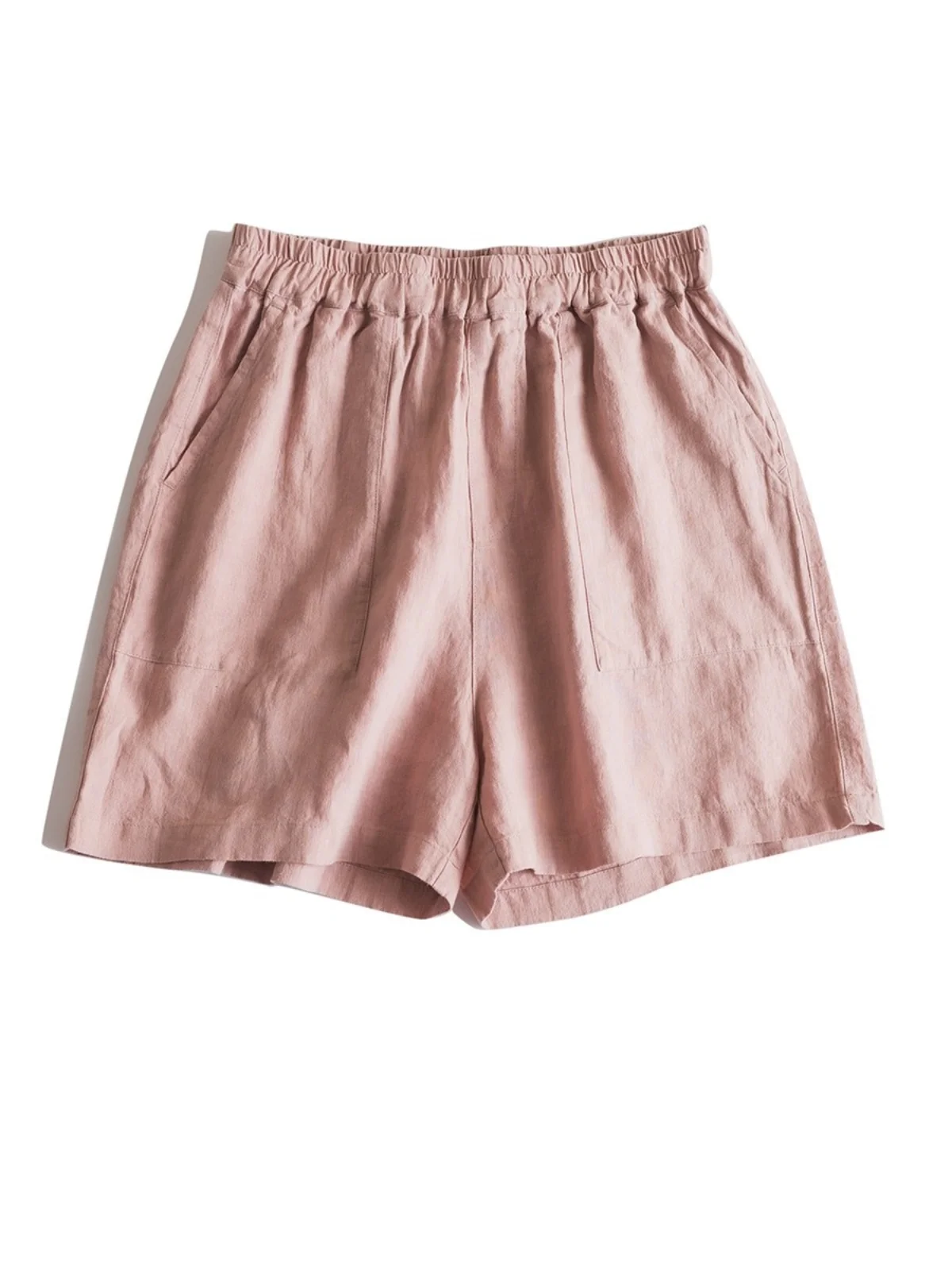 กางเกงขายาวผ้าลินินทรงหลวมสำหรับผู้หญิง ฤดูร้อน เนื้อผ้าบาง ไซส์ใหญ่ ใหม่ สวมใส่สบาย ลำลอง เดินสบาย เย็นสบาย ความยาวห้าส่วน เหมาะสำหรับใส่ไปทำงาน