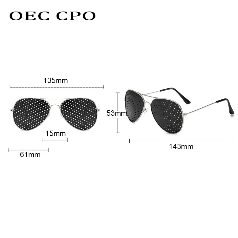 Sexy Small Hole Pilot Sunglasses Men Fashion Micropore Pinhole Lens Luxury Sun Glasses Female Shades Eyewear gafas de sol Oculos